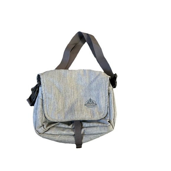 Vaude AgaPet‎ Messenger Gray Shoulder bag EUC - Picture 1 of 9
